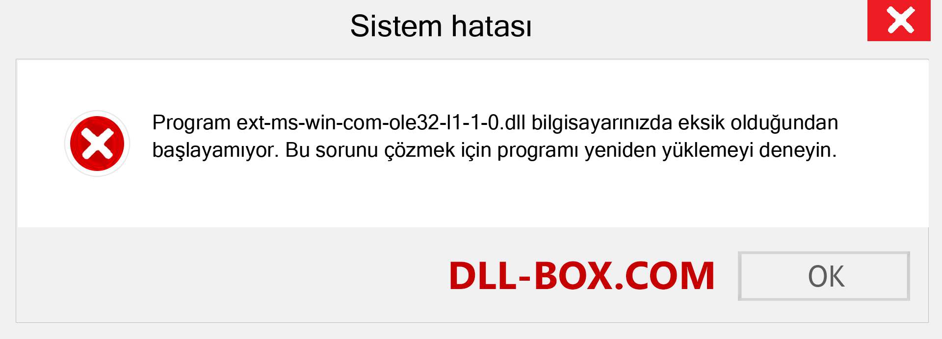 ext-ms-win-com-ole32-l1-1-0.dll dosyası eksik mi? Windows 7, 8, 10 için İndirin - Windows'ta ext-ms-win-com-ole32-l1-1-0 dll Eksik Hatasını Düzeltin, fotoğraflar, resimler